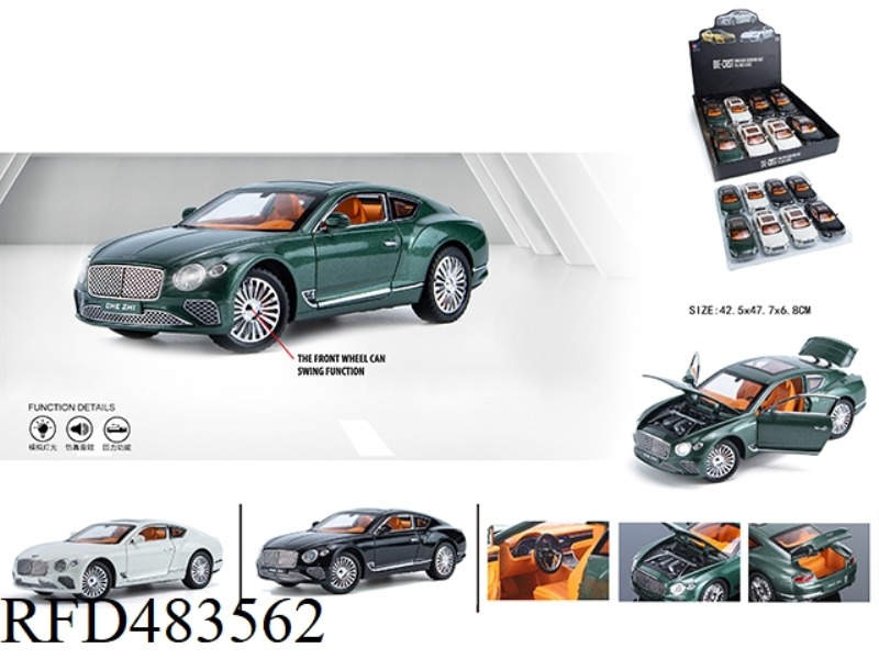 1:24 BENTLEY CONTINENTAL (8PCS)