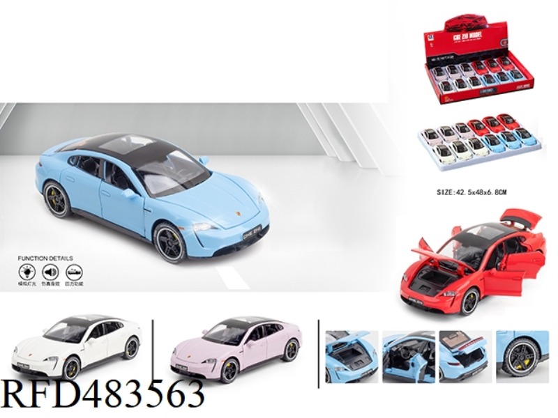 1:32 PORSCHE TAYCAN (12PCS)