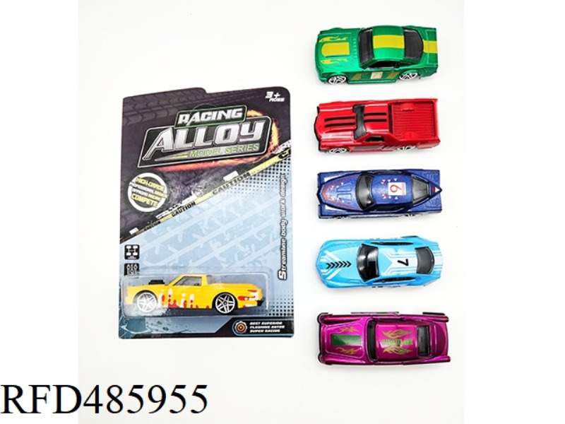 6 ALLOY SLIDING CLASSIC CARS