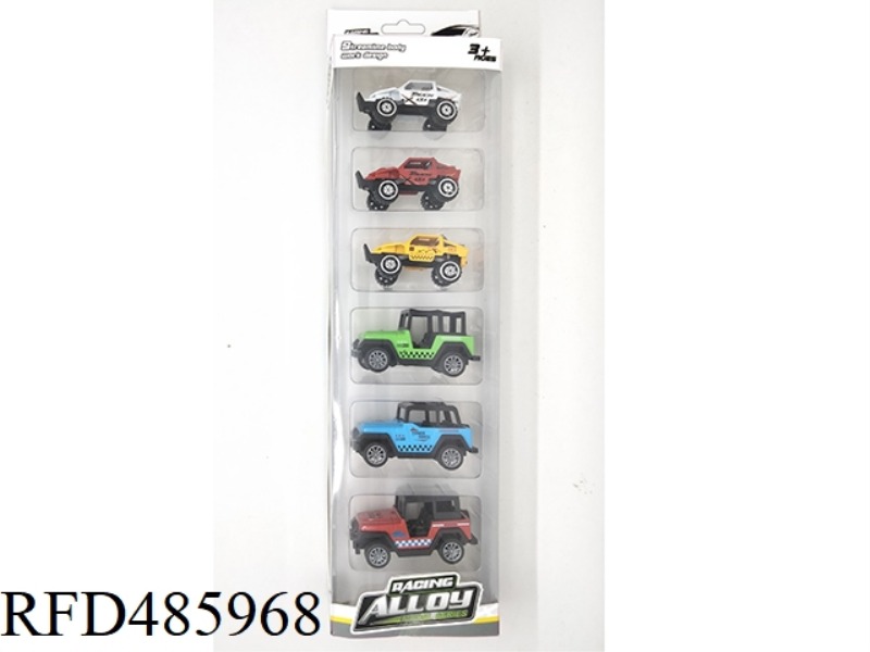 ALLOY PULL-BACK OFF-ROAD VEHICLE