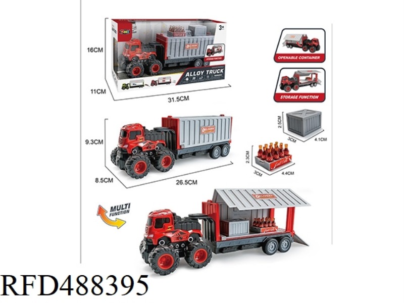 ALLOY DEFORMED CONTAINER TRUCK