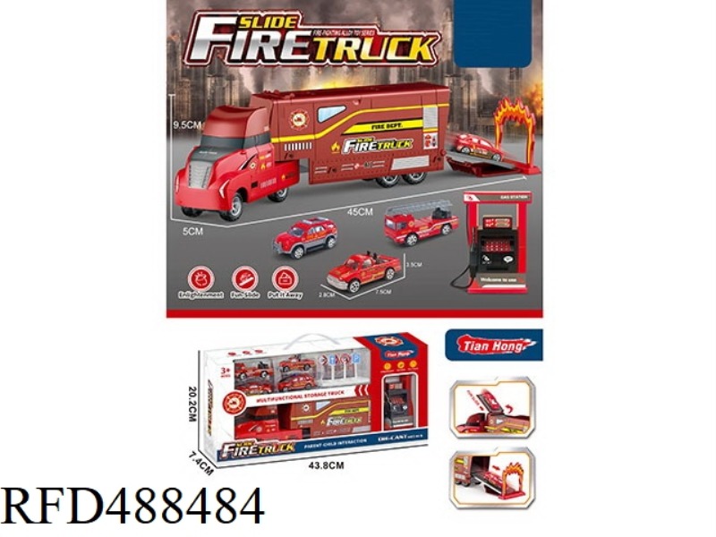 ALLOY CONTAINER TRACK KIT (FIRE SERVICE)
