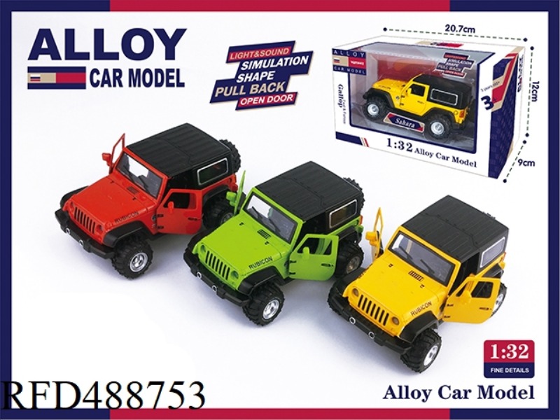 WRANGLER ALLOY MODEL
