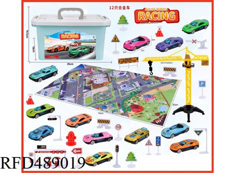 SLIDING SPEED ALLOY RACER 12