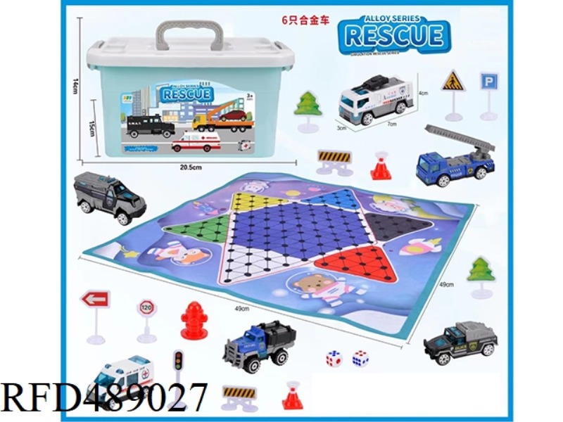 TAXIING RESCUE UNIT ALLOY CAR 6