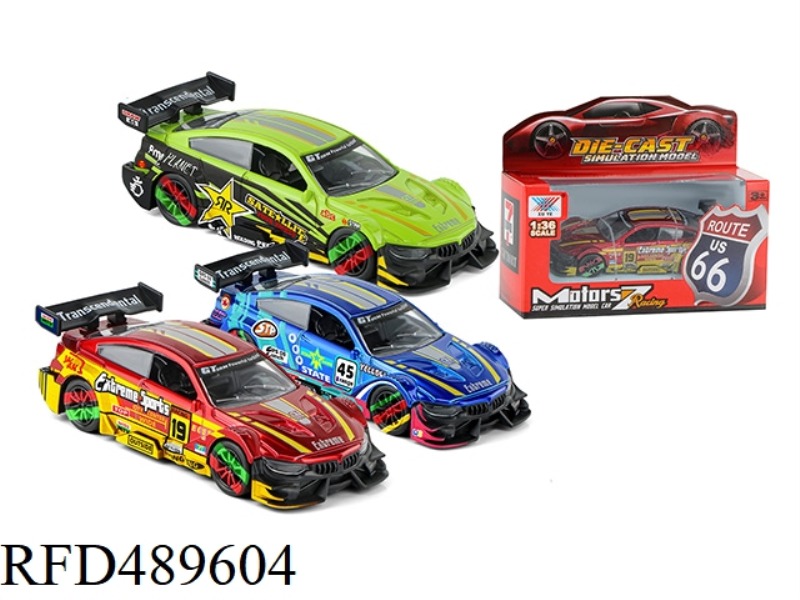 1:36 ALLOY BOAI RACER BMW