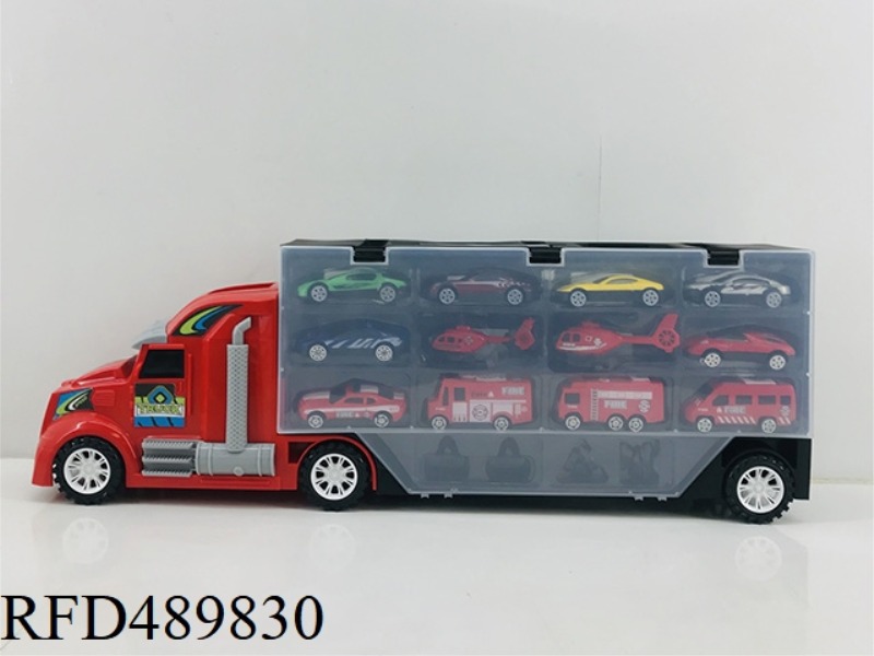 FIRE STORAGE ALLOY TRUCK (WITHOUT MUSIC)