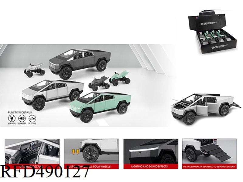 1:24 TESLA PICKUP TRUCK (8PCS)