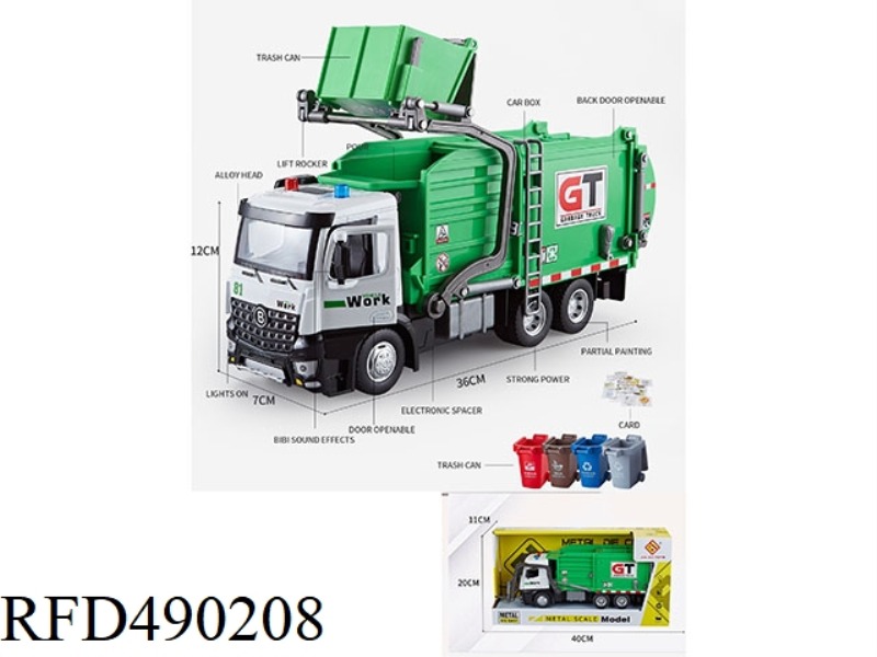 MULTIFUNCTIONAL ALLOY SANITATION TRUCK MODEL