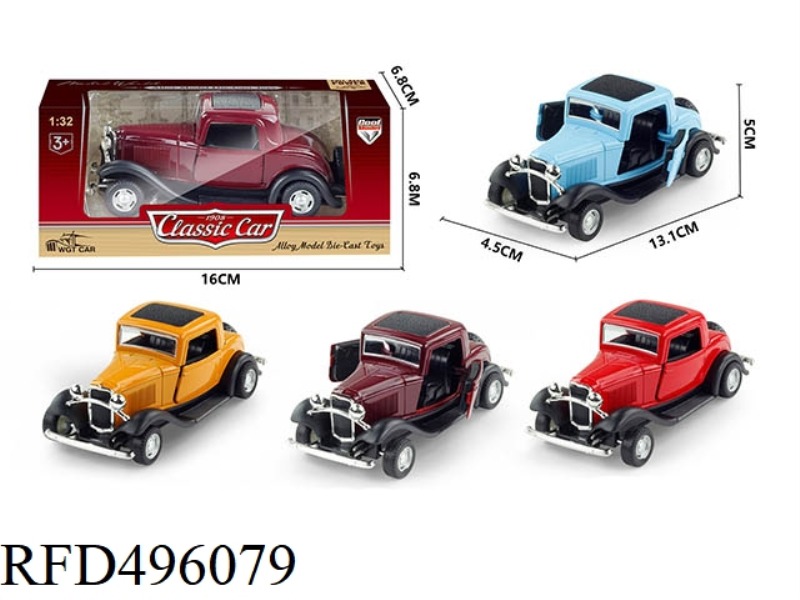 1:32 ALLOY BOOMERANG SIMULATION OF VINTAGE CAR FORD