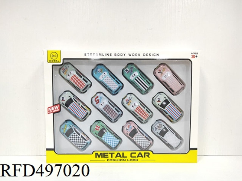 EIGHT CENTIMETERS OF GRAVITY ALLOY CAR 12 LOAD