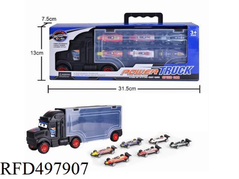 CARRY-ON CONTAINER TRUCK 6 LIGHT ALLOY TRUCK