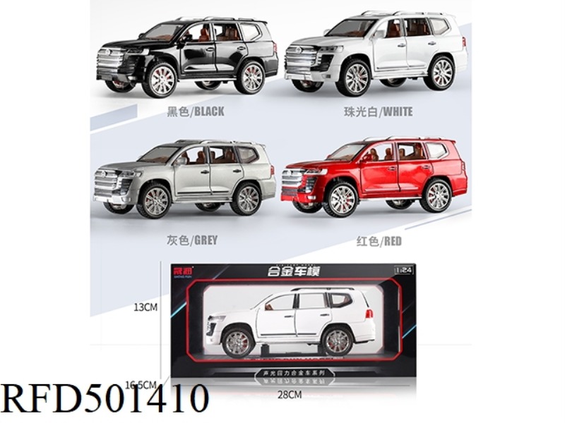 1:24 TOYOTA LC300 KULLUZE SOUND AND LIGHT JAI AI CAR