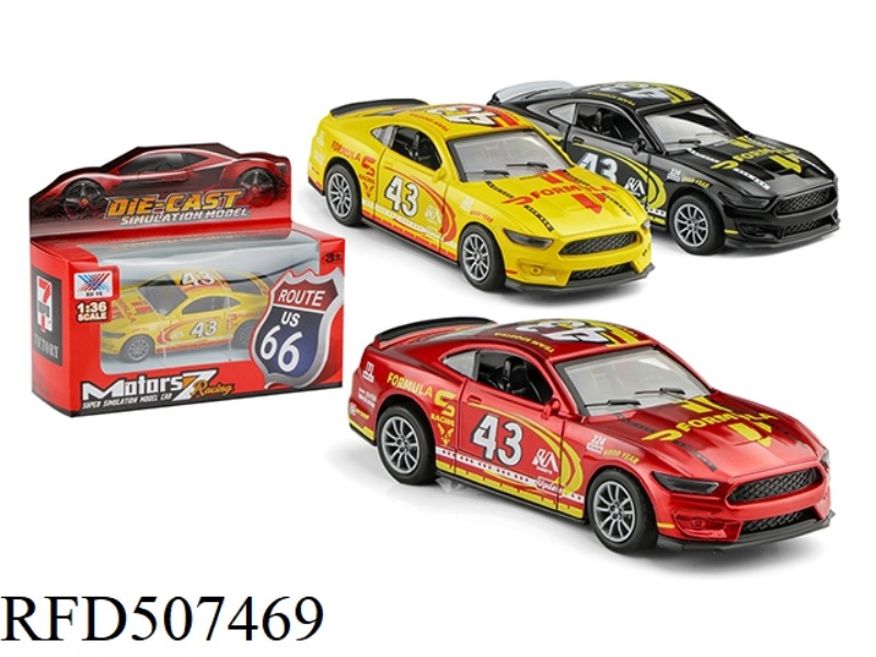 1:36 MUSTANG FORD ALLOY REBOUND MOLD (1 PACK)