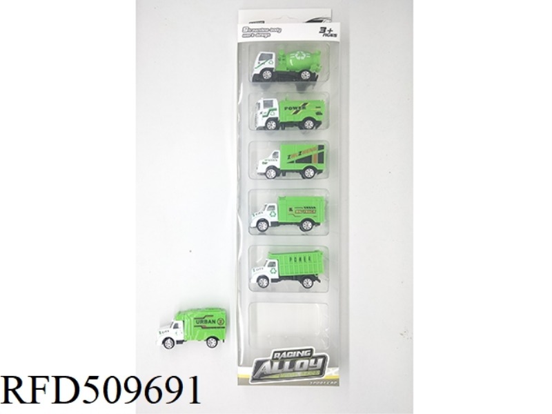 6 TYPES OF ALLOY SLIDING SANITATION VEHICLES