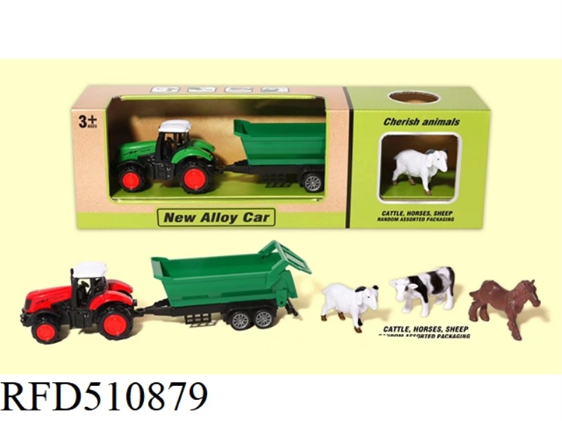 SLIDING ALLOY TRUCK TOWING DUMP BUCKET