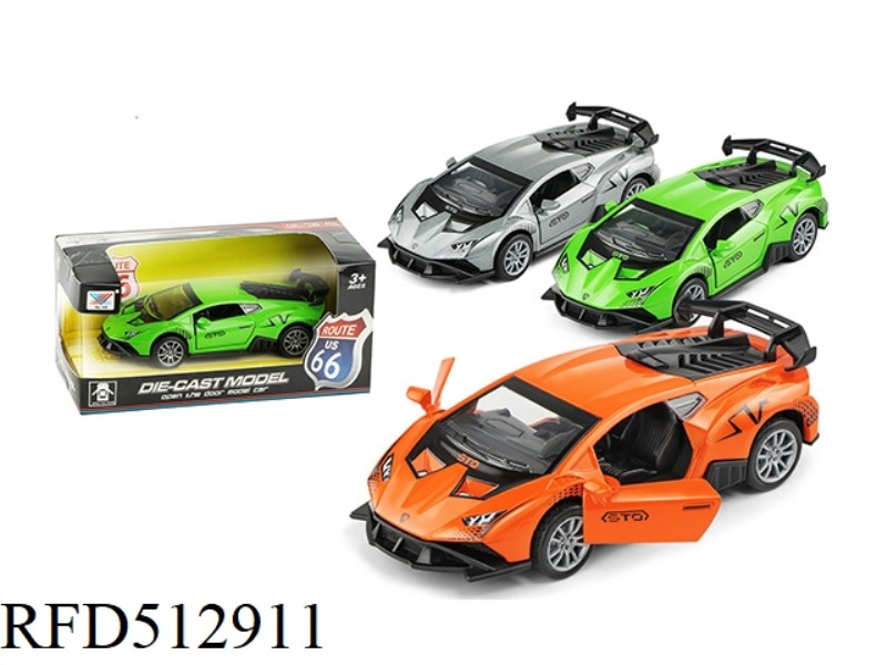 1:32 ALLOY CAR MODEL LAMBORGHINI CALF DOOR RETURN FORCE (1 PIECE)