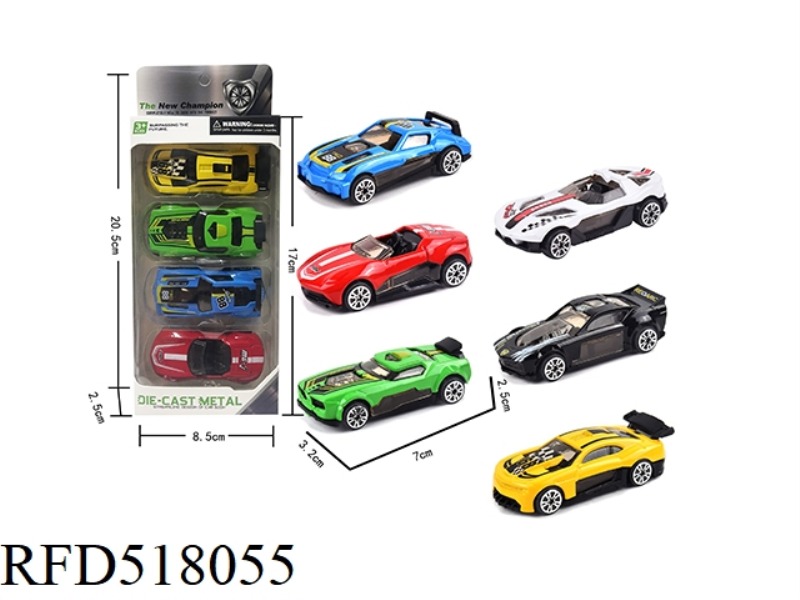 4 SLIDE ALLOY RACERS