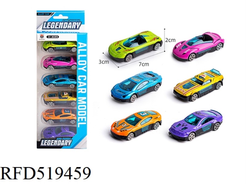 RACING 6 ONLY PACK (ALLOY GLIDE)