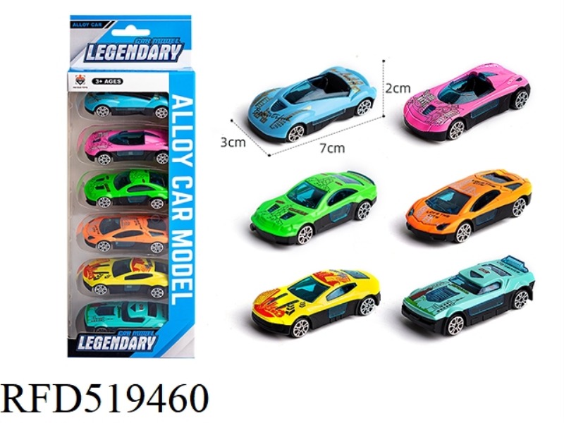 RACING 6 ONLY PACK (ALLOY GLIDE)