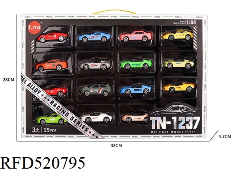 SLIDING SIMULATION ALLOY RACING CAR