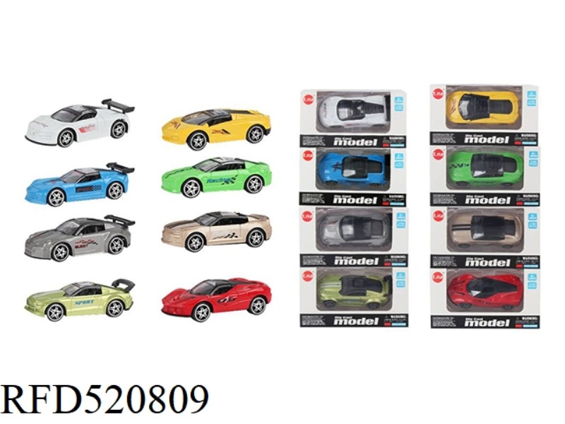 SLIDING ALLOY SIMULATION SPORTS CAR