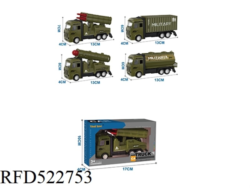 ALLOY MILITARY VEHICLE