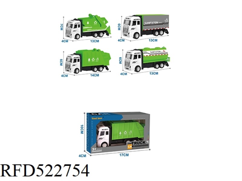 ALLOY SANITATION TRUCK