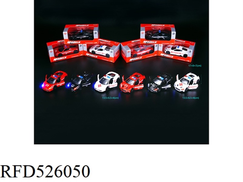 1:32 JEAI ALLOY CAR MIXED WITH LAMP IC(RUSSIAN POLICE CAR)