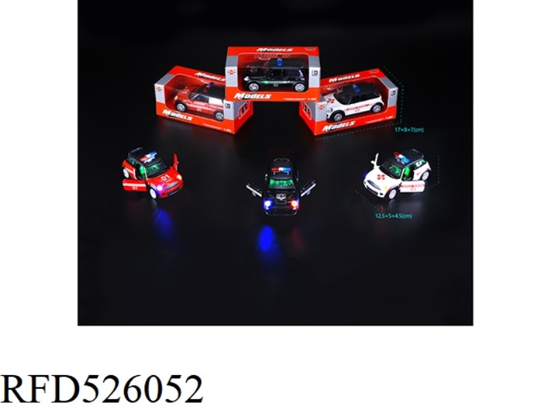 1:32 MIER BOILEY ALLOY LIGHT IC CAR (RUSSIAN POLICE CAR)