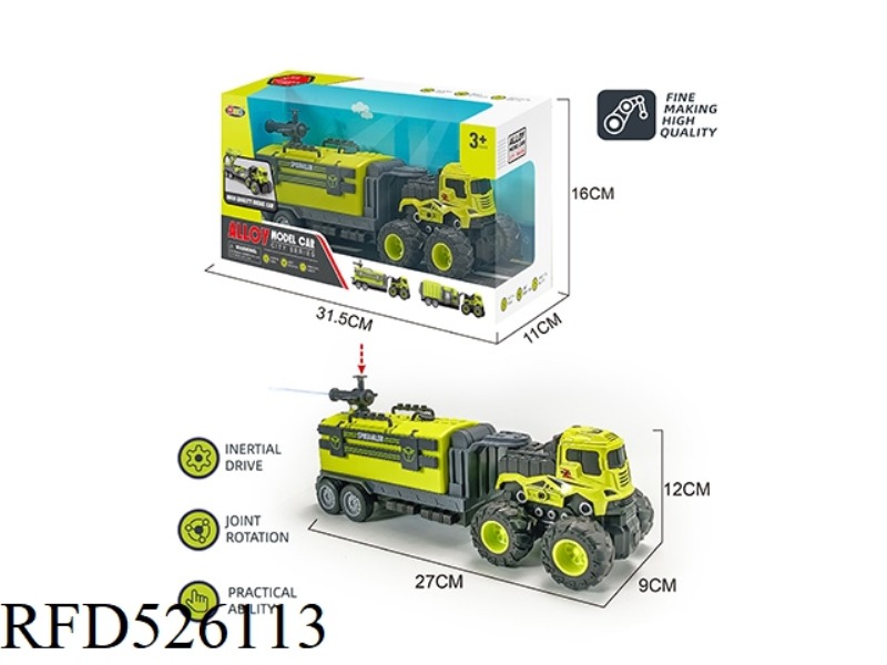 ALLOY TRACTOR URBAN SERIES SPRINKLER (INERTIA)