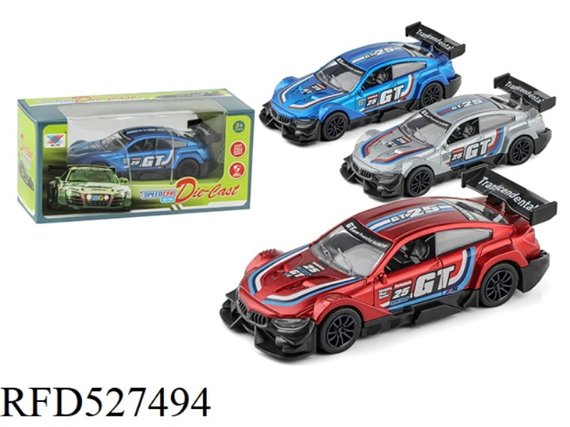 1:36 BMW M3 SPORTS CAR ALLOY BOOMERANG MODEL (1 PACK)