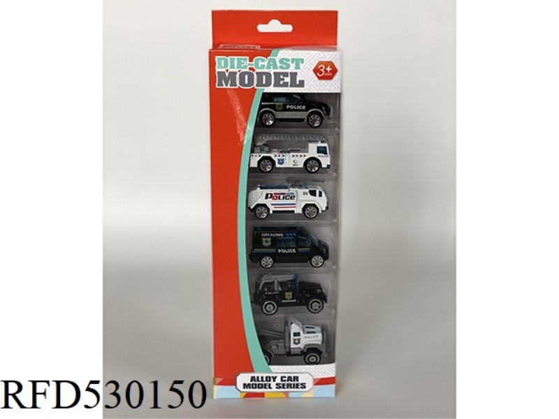 ALLOY POLICE (6 CARS)