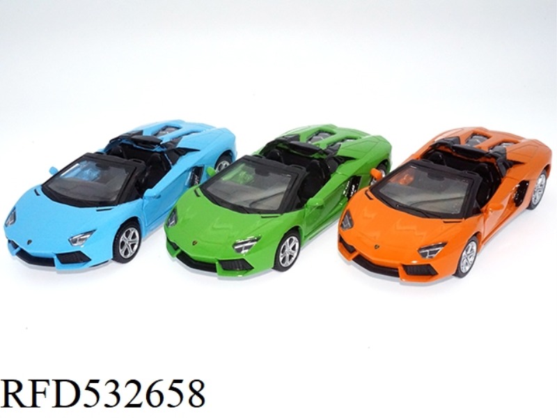 1:43 LAMBORGHINI AVENTADOR LP700-4 ROADSTER（OPEN)
