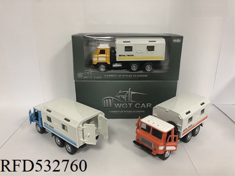 SQUARE HEAD DOOR REBOUND MEDICAL TRUCK
