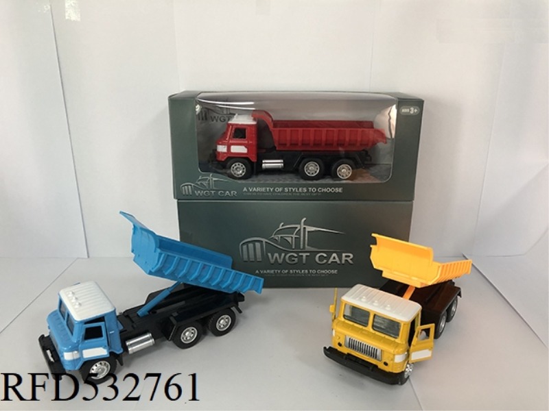 SQUARE HEAD DOOR KICKBACK DUMP TRUCK