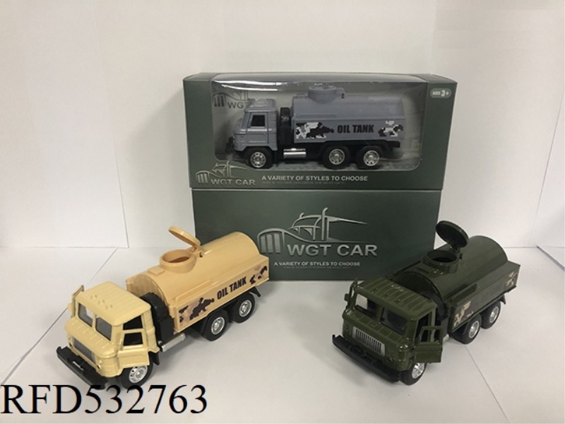 SQUARE FRONT DOOR BOILERPLATE TANK CAR