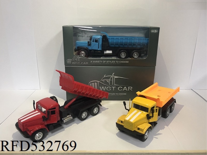 LONG HEAD DOOR KICKBACK DUMP TRUCK