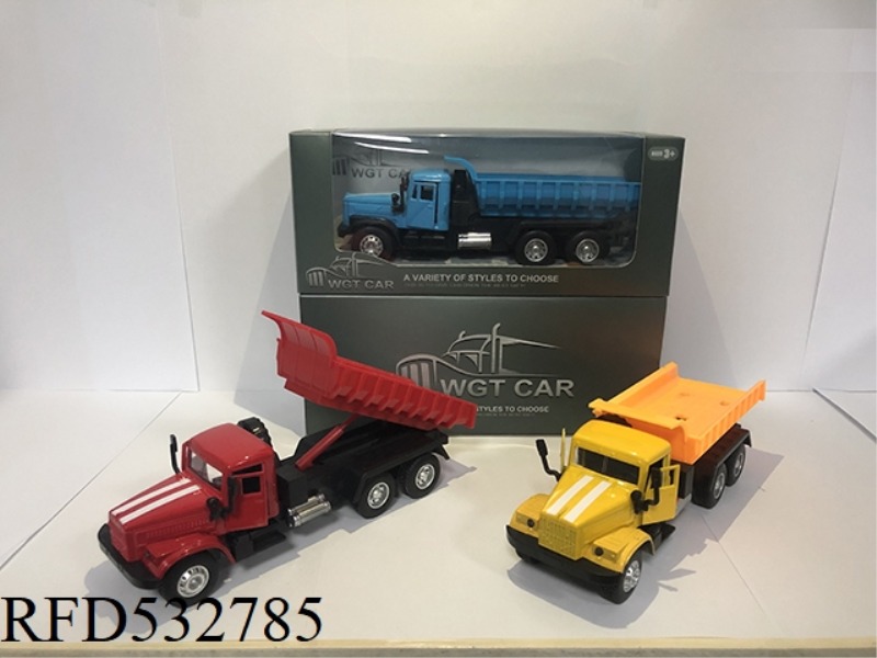 LONG HEAD DOOR KICKBACK DUMP TRUCK