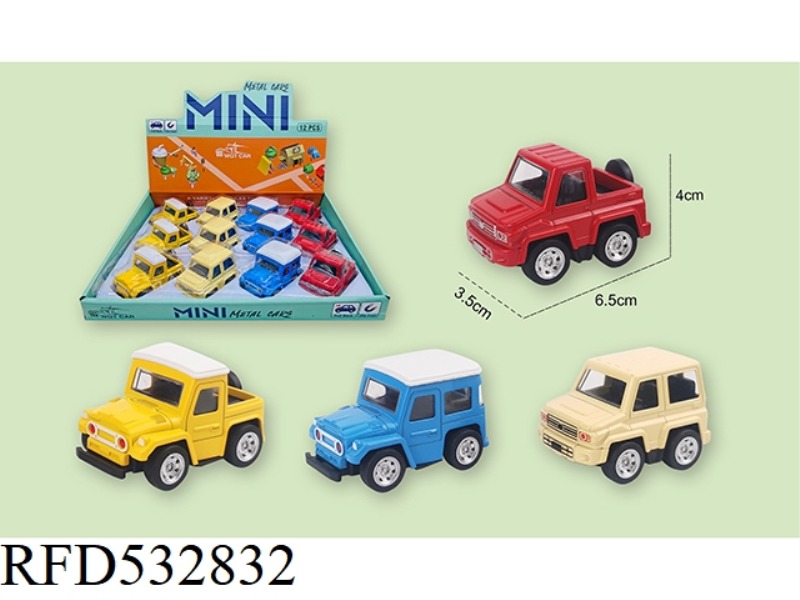 ALLOY Q VERSION OF THE HUI LI PICKUP WATER TRANSFER PRINTING FOUR MIXED 12PCS