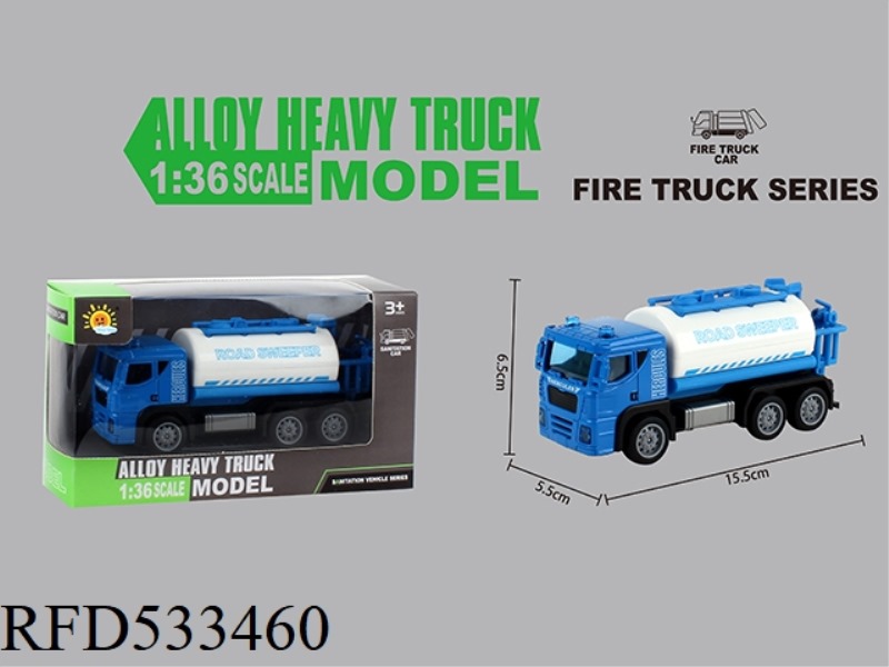 ALLOY SANITATION REBOUND TRUCK (SPRINKLER)