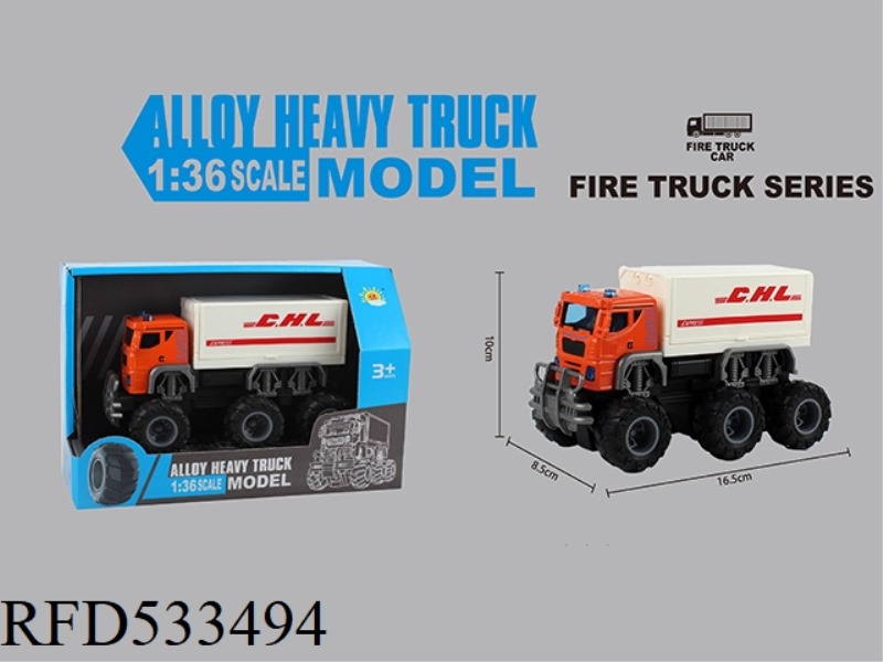 ALLOY CITY OFF-ROAD DUAL INERTIA CAR (TRUCK)