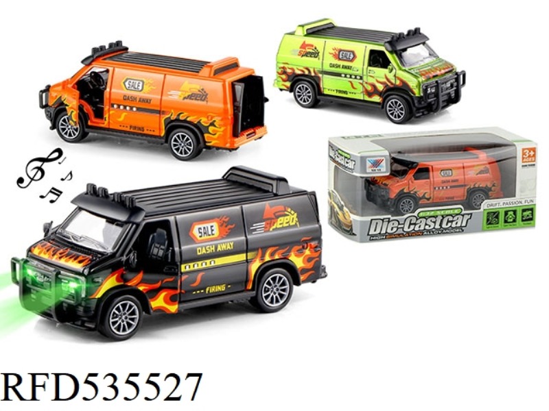 1:32 ALLOY CAR COMEBACK DOOR LIGHT MUSIC JIMS FREE LIGHT (1 PACK ONLY)