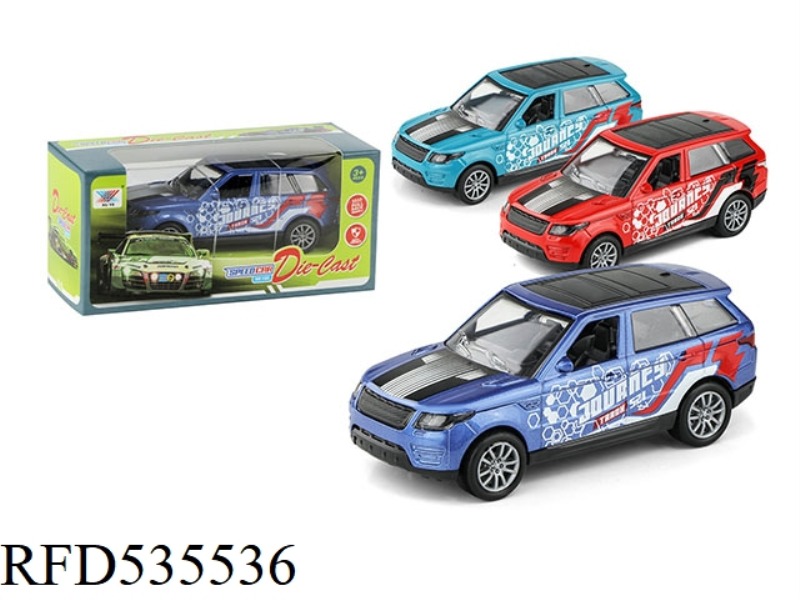 1:36 LAND ROVER RANGE ROVER ALLOY BOOMERANG MODEL (1 PACK)