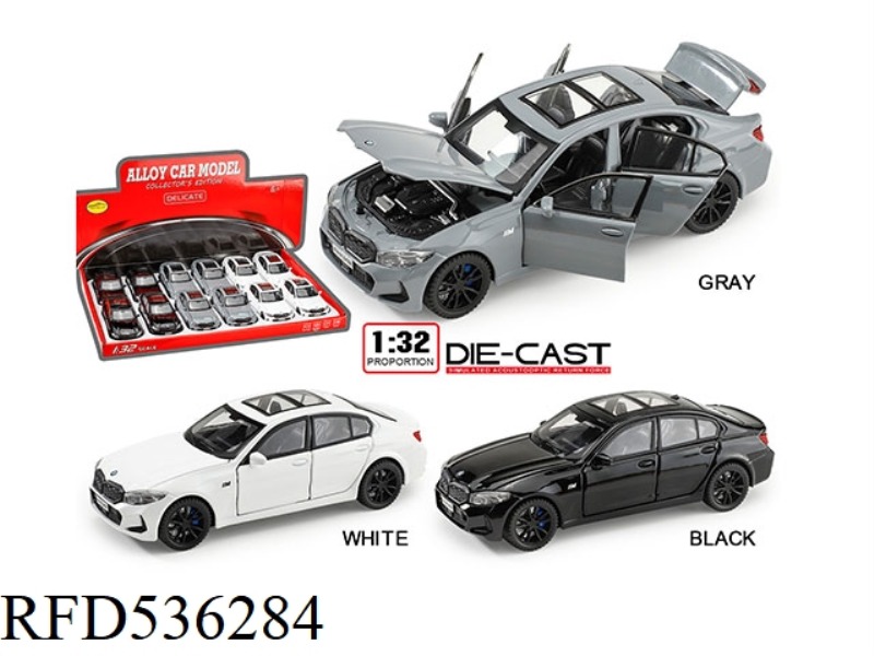 1:32 BMW 3 SERIES (12PCS)