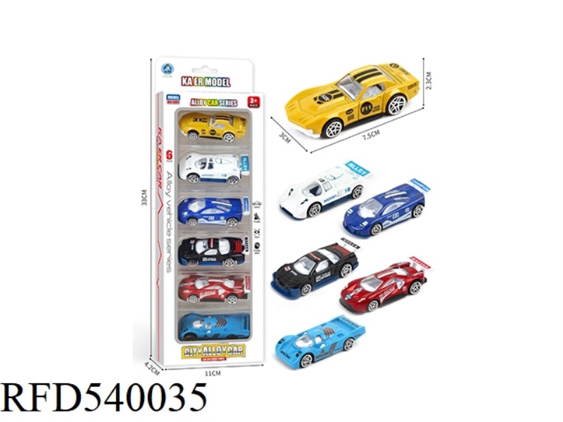 SLIDING LITTLE ALLOY CAR
