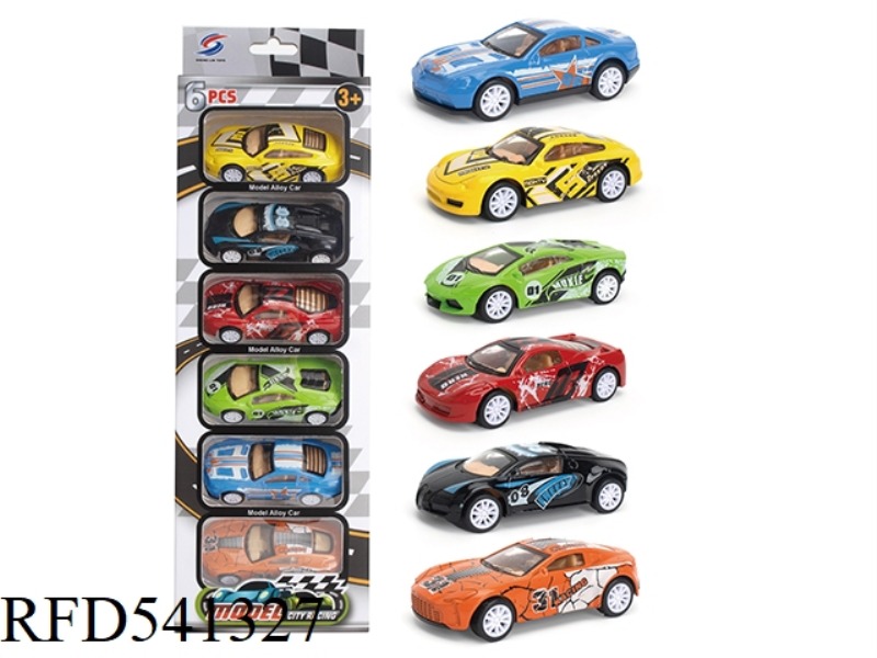 SIX ALLOY SIMULATION RACERS