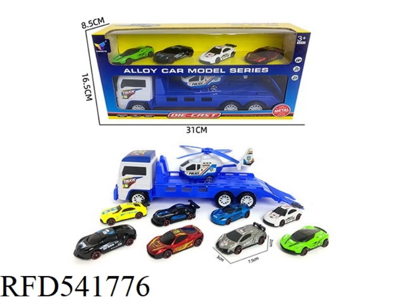 INERTIA TRACTOR +4 ALLOY RACING SET
