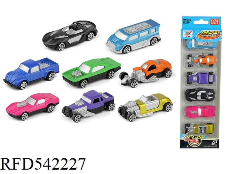 1:72 ALLOY SCOOTER (BAR PACK 6 PCS)