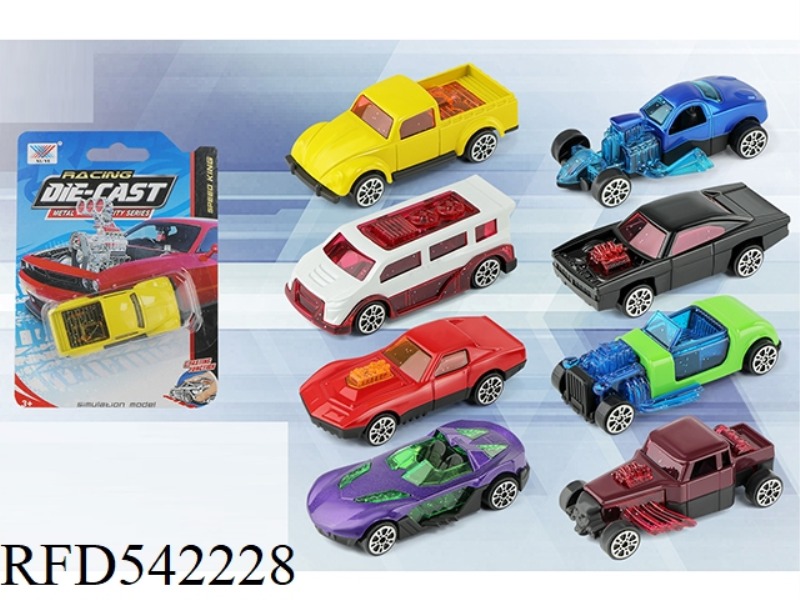 1:72 ALLOY SCOOTER (1 PACK)